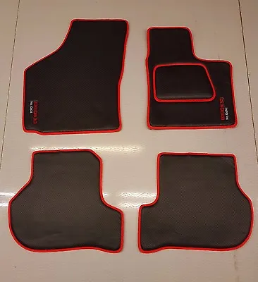 VW Golf GTI R R32 Edition 30 35 Tailored Fitted Luxury Leatherette Car Mats • $189.44