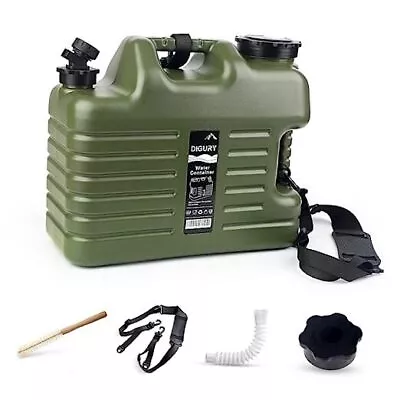 5 Gallon Water Jug Camping Water Container BPA Free Water Storage With 5 Gal • $58.72