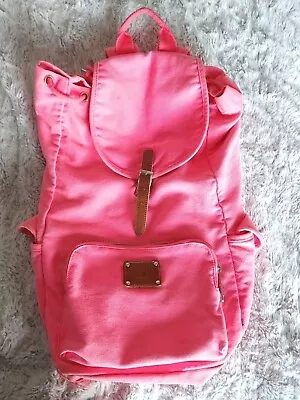 Victoria Secret Large PINK Hot Pink Backpack  • $15