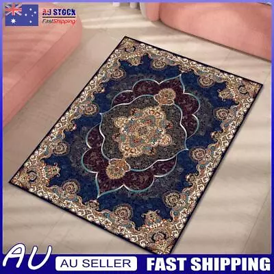 Persian Prayer Mat Non-Slip Boho Hallway Carpets For Muslim Decor (50*80cm) • $14