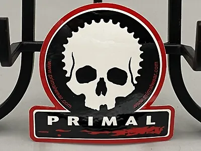 Vintage Primal Wear Mountain Bike Shirt Sticker Cycling Decal Bike Seat Skull • $3.50