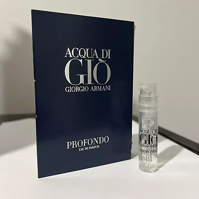 Giorgio Armani Acqua Di Gio Profondo Edp Mini • $13.99