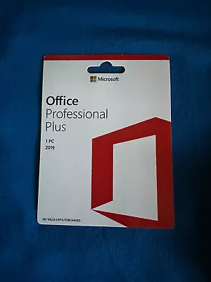 Office Professional Plus 2019 Version 1 PC Sealed NEW • $41.98