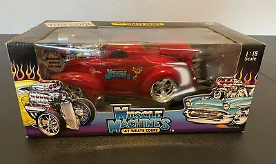 Muscle Machines '41 Willys Coupe 1:18 Scale Die Cast Collectible 2002  • $149.99