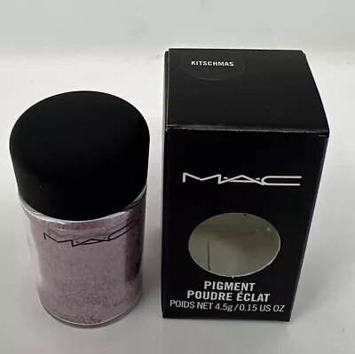 MAC Pigment ~ KITSCHMAS ~ Pink Mauve W/Pearl ~ Full Sze 4.5gm/.15oz NIB J225 • $17.95