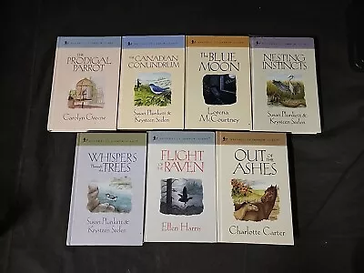 Lot Of 7 Mysteries Of Sparrow Island Guideposts  • $37