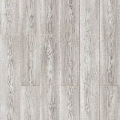 £15 Per Sqm AC4 Waterproof 8mm Laminate Flooring Grey Danube Oak SAMPLE • £0.99