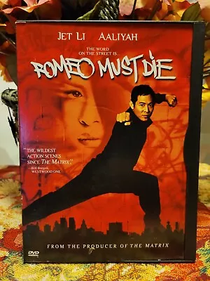 Romeo Must Die (DVD 2000) With Aaliyah Jet Li NEW Sealed • $3.99