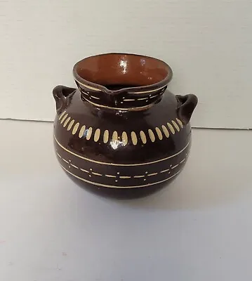 Mexican Hot Chocolate Clay Pot Soup Tea Hernan Oalla De Barro  Oven Cooktop • $32