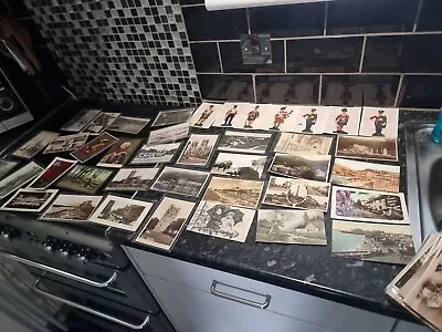 Edwardian / Vintage Postcards Job Lot Of 100 (Ref PC6) • £3