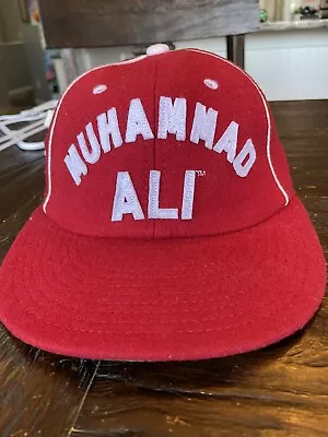 Muhammad Ali 56-5 Roots Of Fight Red  Wool Baseball Cap Hat Strapback Boxing • $24.95