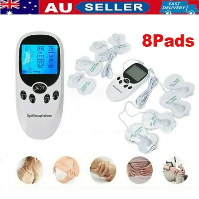 Electrical Massager Tens Machine Unit Back Pain Pulse Muscle Stimulator AU • $16.99