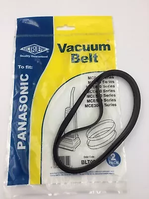 Fits Panasonic Vacuum Cleaner Belt Dbb/0003 Mce Range Blt060 Belts 2 Pack • £2.95