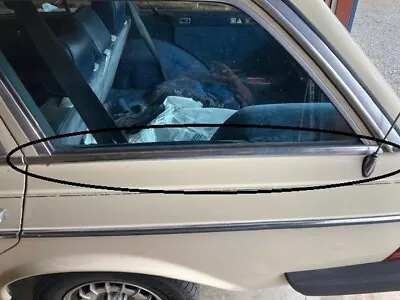 Mercedes W123 Wagon  Exterior Door Window Bottom Frame LEFT Rear Quarter • $35