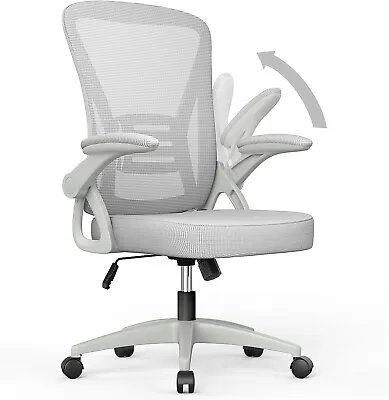 Ergonomic Office Chair Computer Chair Mesh Home Office Desk Grey • $59.99