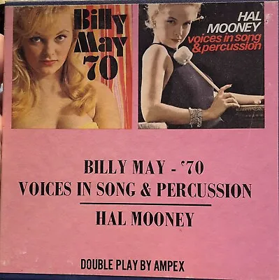 Billy May ‘70 - Voices In Song And Percussion Hal Mooney Reel Tape • $50