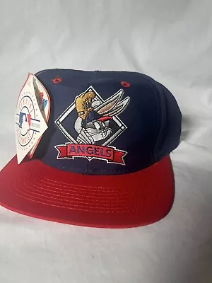 California Angels Vintage Snapback Hat Looney Tunes Nos 90s • $40