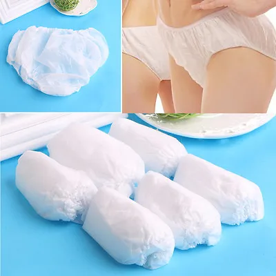£4.29 • Buy 6/30/60pcs Cotton Pregnant Disposable Underwear Panties Prenatal Postpartum Pant