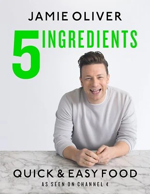 5 Ingredients - Quick & Easy Food: Jamie's Most Straightforward Book Hardcover – • $33.99