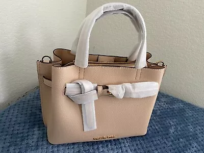 Michael Kors Emilia Small Satchel Leather Shoulder Bag And Cross Body • $128