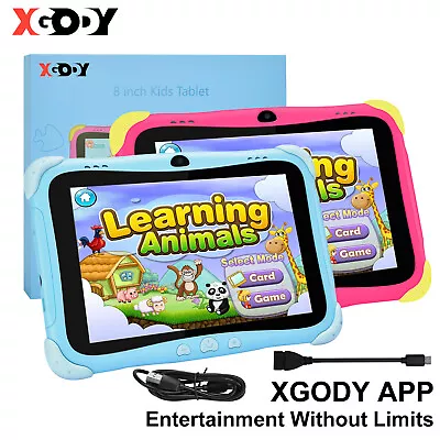 Android 11 8 Inch Kids Tablet 32GB3GB RAM 5500mAh Dual Camera GMS Quad Core NEW • $49.99