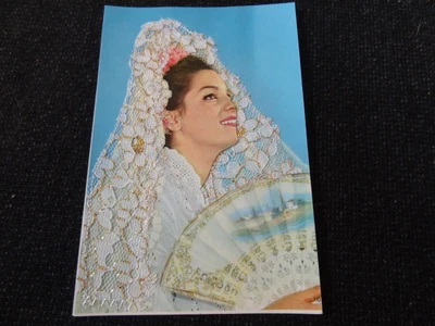 £1.40 • Buy Social History Postcard Spanish Lace - 63611