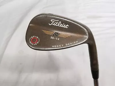 Used Titleist Vokey Spin Milled 56* Sand Wedge Titleist Wedge Flex Steel Shaft • $14.99