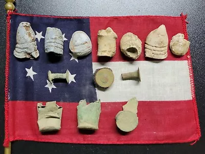 Battle Of Fisher's Hill 1864 Civil War Dug Relic Lot Bullets & Brass • $19.99