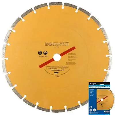 Segmented Diamond Cutting Blade Disc Masonry Brick Grinder 230mm 9  19534 • £12.99