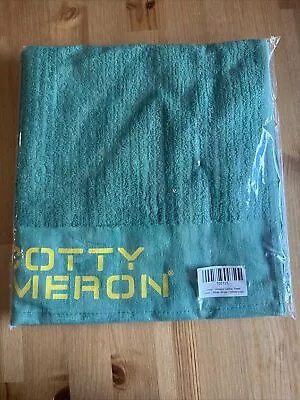 2024 Scotty Cameron Vintage Caddy Towel Masters Green White Yellow New & Sealed! • $60