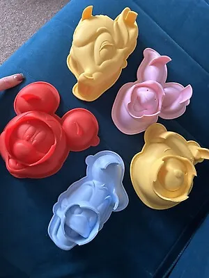 Disney Mickey Mouse Silicone Cake Jelly Baking Mould • £10