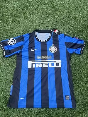 Diego Milito 2010 UEFA Champions League Final Player Version Jersey. • $100