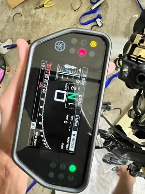 (0 Miles) 2015 + Yamaha Yzf-r1/r1s Display Cluster Speedometer Tachometer • $750