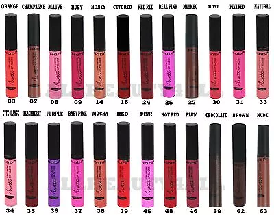 [pick 6] Nabi Matte Lip Glossslip Stick - Long Lasting Rich Color Pigment • $12.50