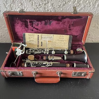 Vintage King Strasser Marigaux SML Paris France Clarinet Untested • $115