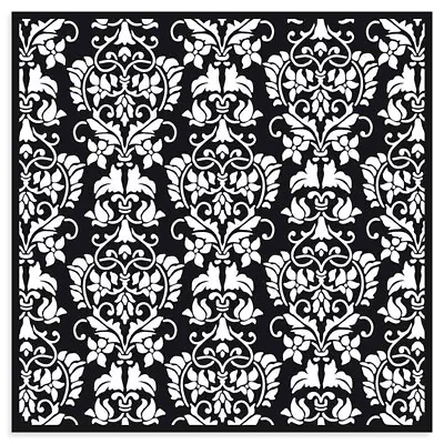 Stamperia 30 X 30cm Thick Stencil - Damask Wallpaper • £8.99