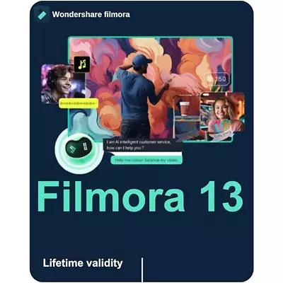 New : Wondershare Filmora 13 Video Editor For Windows Annual Plan • $49.95