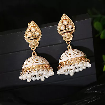 Exquisite Bohemia Ethnic Handmade Jhumka Jhumki Indian Earrings Jewelry For Wome • $6.59