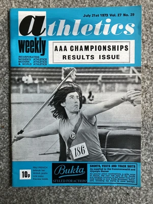 £6.99 • Buy ATHLETICS WEEKLY - 21 July 1973 - Howard Payne; Ian Chipchase; Dave Bedford