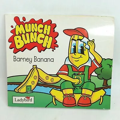 The Munch Bunch Barney Banana Book Vintage 1980s Small • $10.29