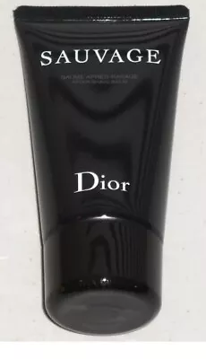 SAUVAGE DIOR Men's After Shave Balm Aftershave Travel Tube 1.7 Oz. 50 Ml NEW • $37.99