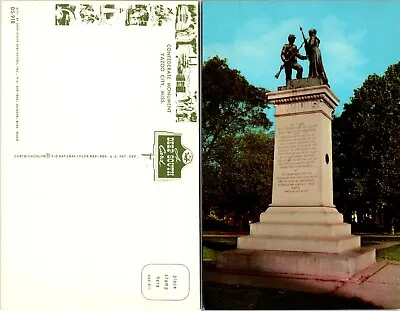 Mississippi Yazoo City Confederate Monument American Civil War Vintage Postcard • $9.89