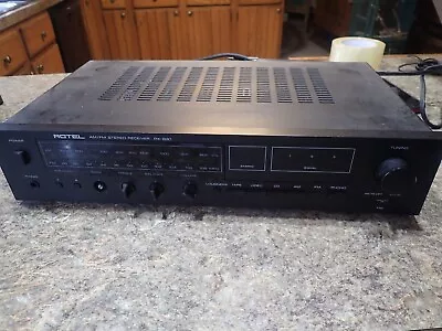 Vintage Rotel RX-830 AM/FM Stereo Receiver For Repair As Is. • $19.99