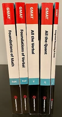 Manhattan Prep GMAT Strategy Guides 5 Book Lot (Foundations Of Math Etc) • $59.95