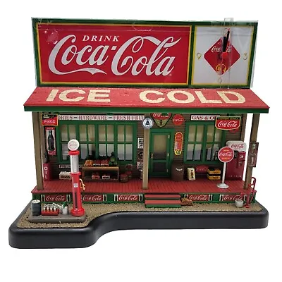 Danbury Mint Coca-Cola Country Store Clock With Original Box Rare - With COA • $250