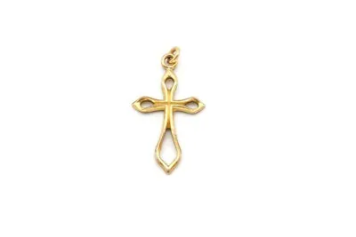 Vintage Gold Filled Cross Pendant I8 • $17.99