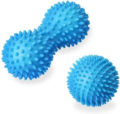 £10.49 • Buy 9cm Hedgehog Massage Ball And 15cm Foot Massager Roller,Zhio Spiky