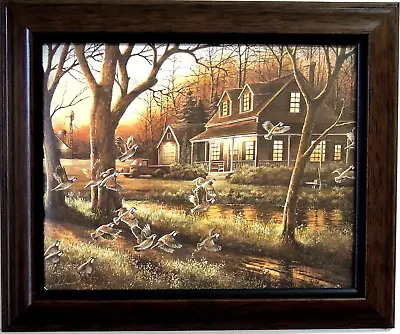Quail  Picture Bird Cabin Country House Old Truck T.c. Chiu Framed Print 8x10 • $32.95