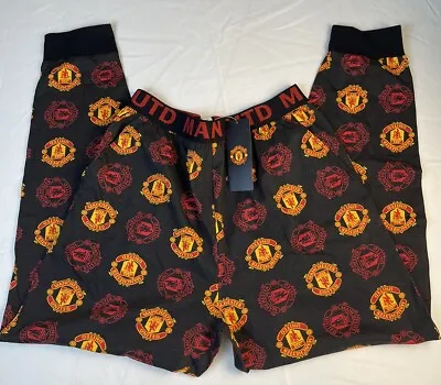 Official Manchester United Soccer Club Pants Jogger Sleeping Adult Size Medium • $28