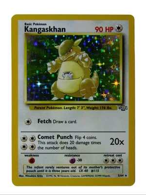 $10.49 • Buy Pokemon Kangaskhan #5/64 Jungle Holo Rare Card ☆NM-MINT!☆ See Pics 